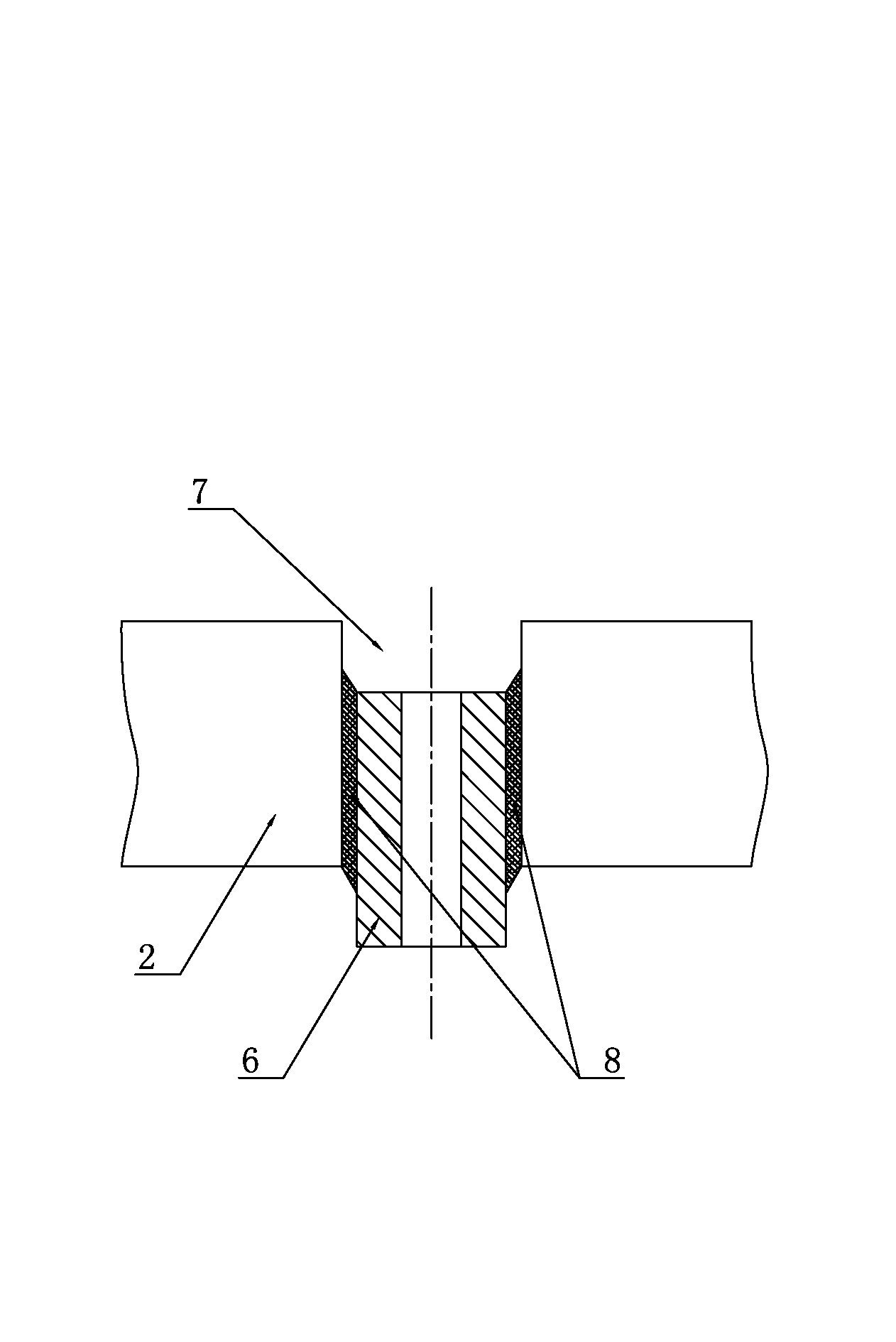 Hexahedral vacuum glass and manufacturing method thereof