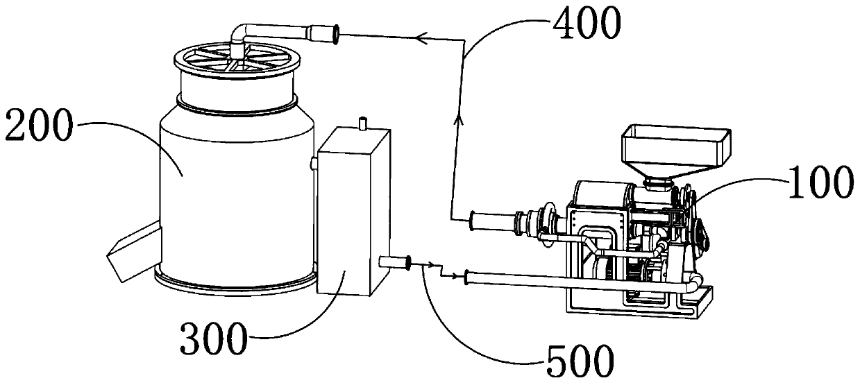 Equipment for conveying sand in water flow carrier by long distance