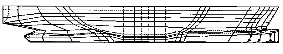 Method for designing ship body form line based on sensitivity
