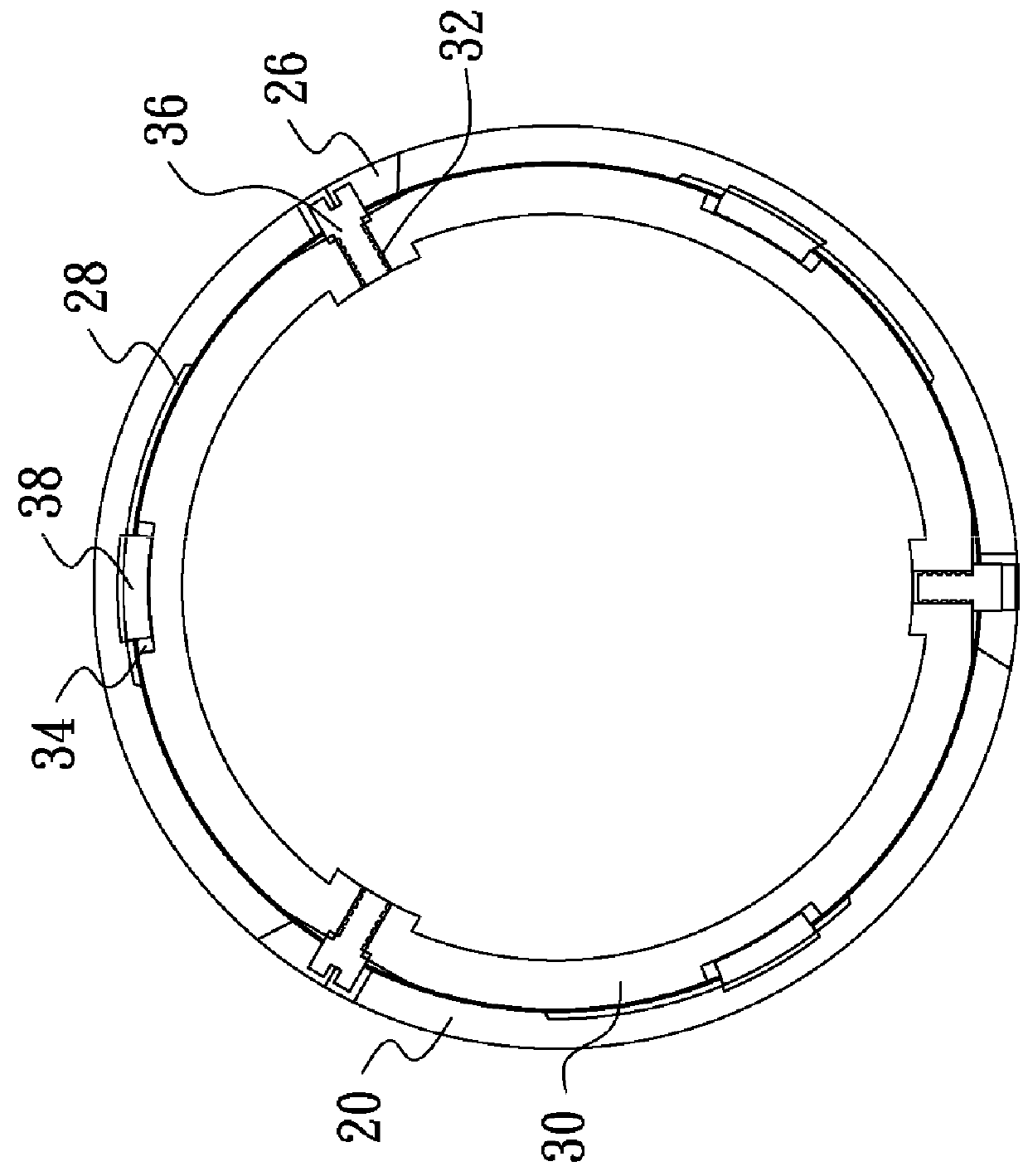 Ocular Structure for Observation Apparatus