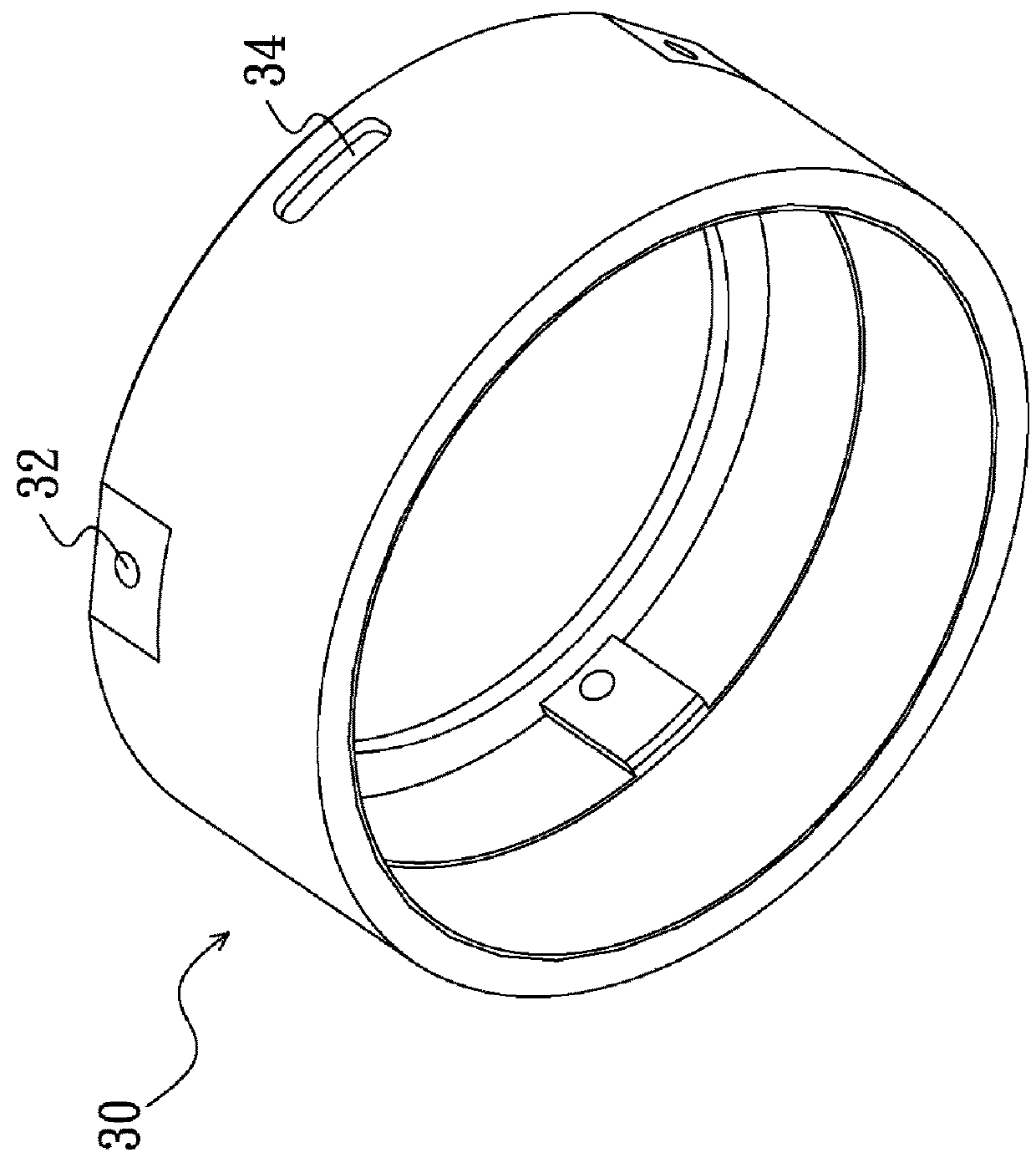 Ocular Structure for Observation Apparatus