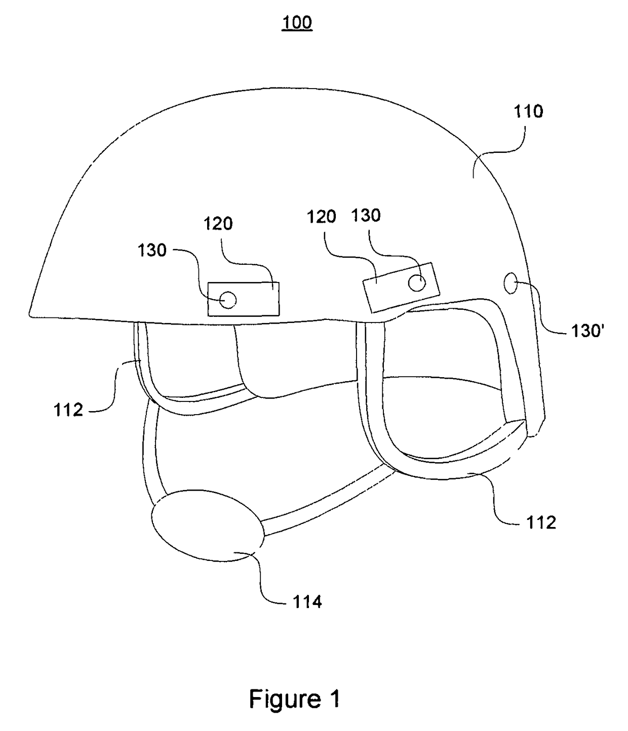 Helmet system with a wearable chassis