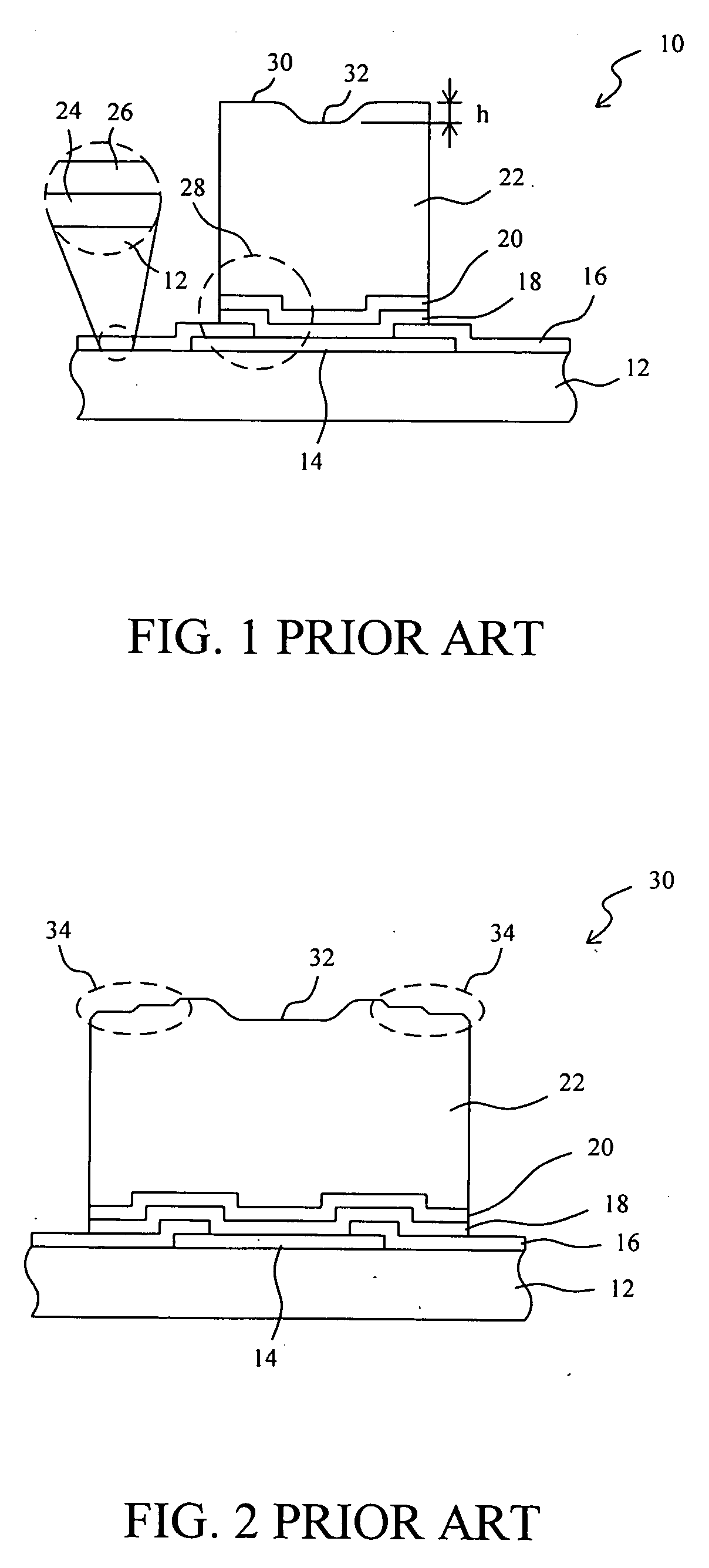 Bumping process and bump structure