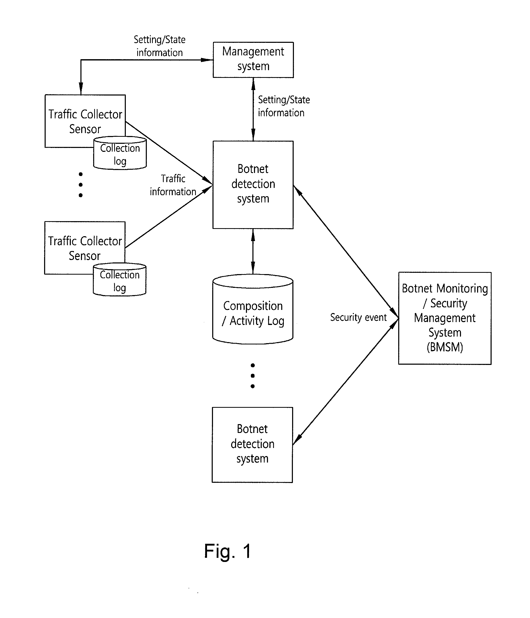System and method for modeling activity patterns of network traffic to detect botnets