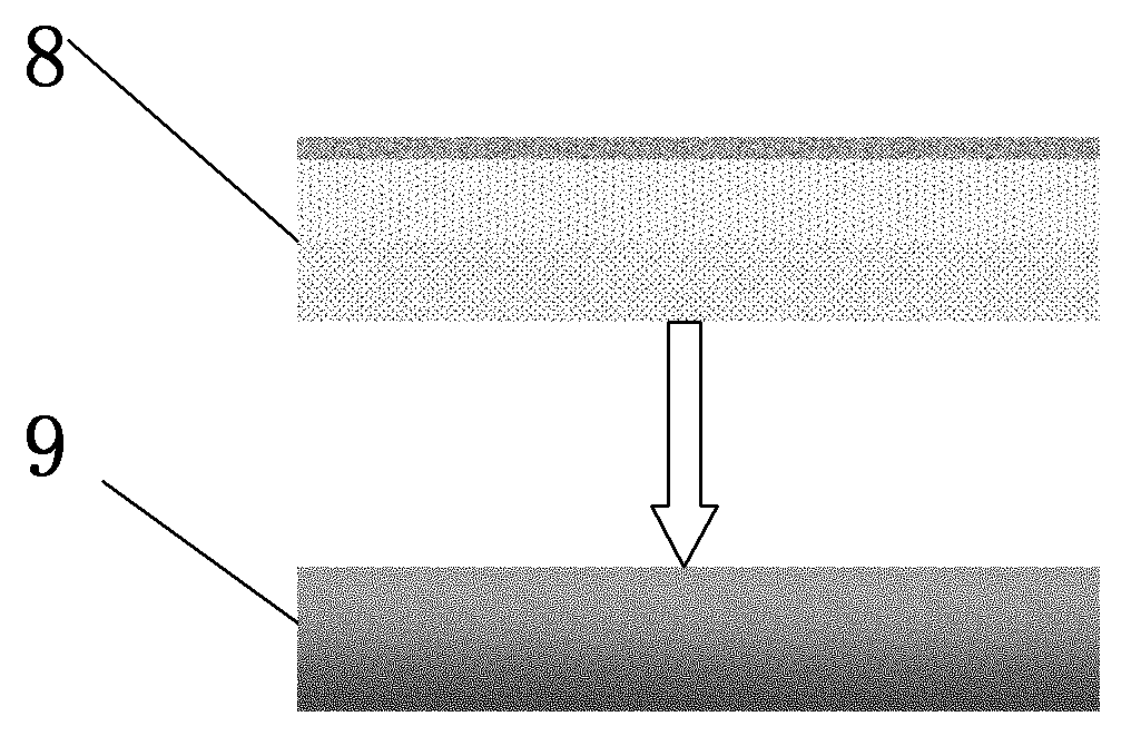 Preparation method of thin-film solar cell absorption layer with gradient gallium-indium atomic ratio distribution