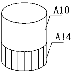 Pesticide spraying device for garden vegetation and application method of device