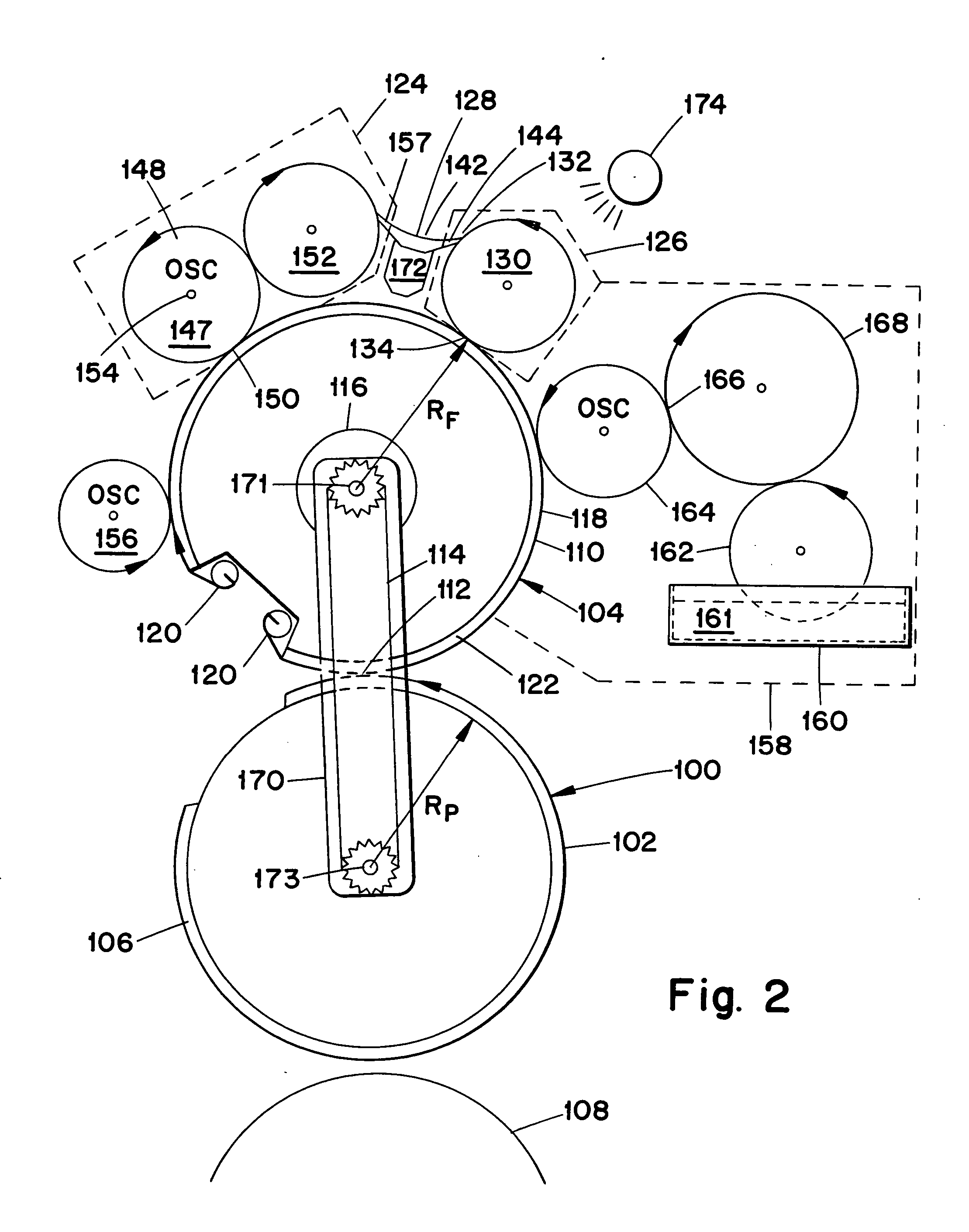 Printing systems and methods using keyless inking and continuous dampening