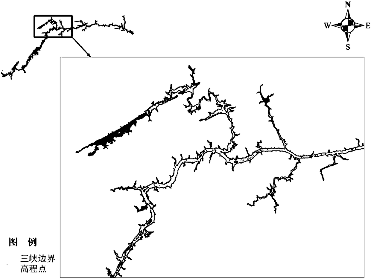 Grid drawing and central bar grid processing method for mainstream and tributary intersections of complex river network