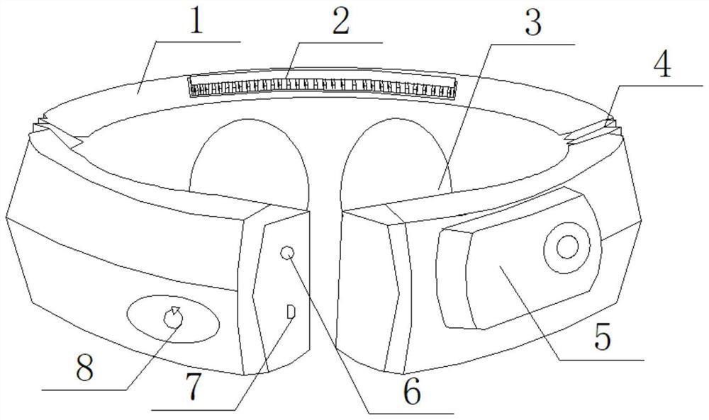 Novel wearable percutaneous nerve electrical stimulation device