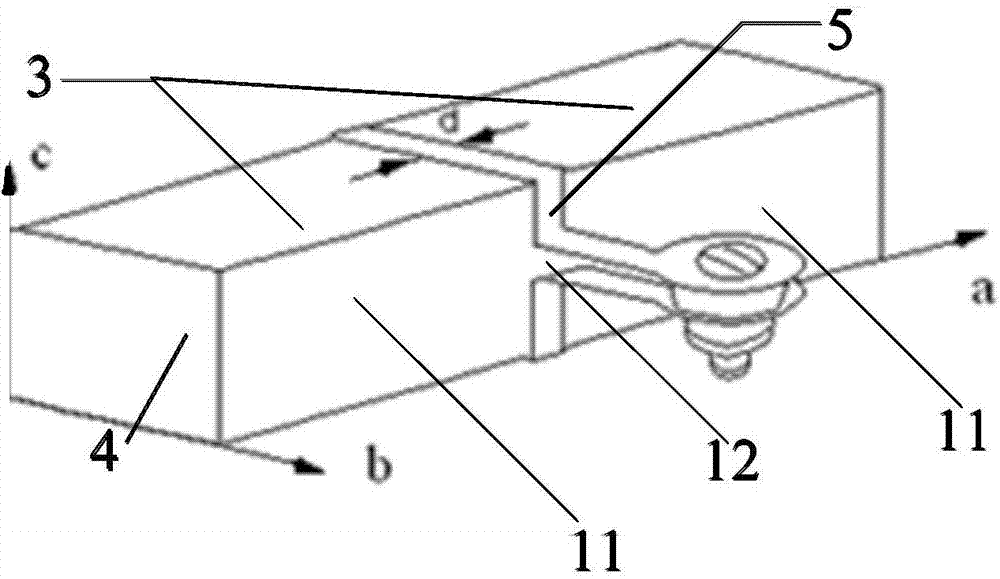 Biaxial-crystal electro-optical Q switch and fabrication method thereof