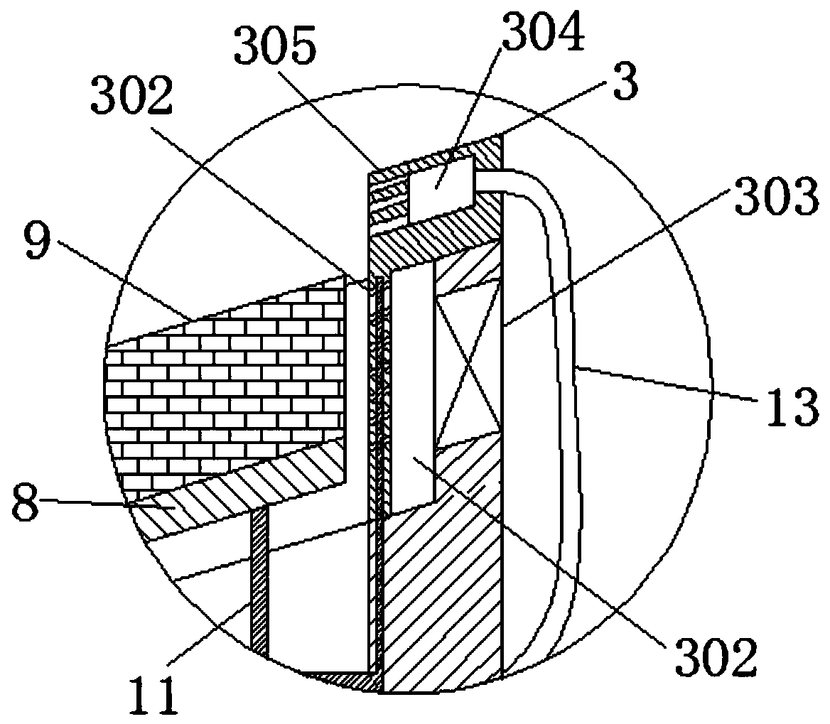 Solar photovoltaic auxiliary device capable of automatically removing ice and snow according to gravity change