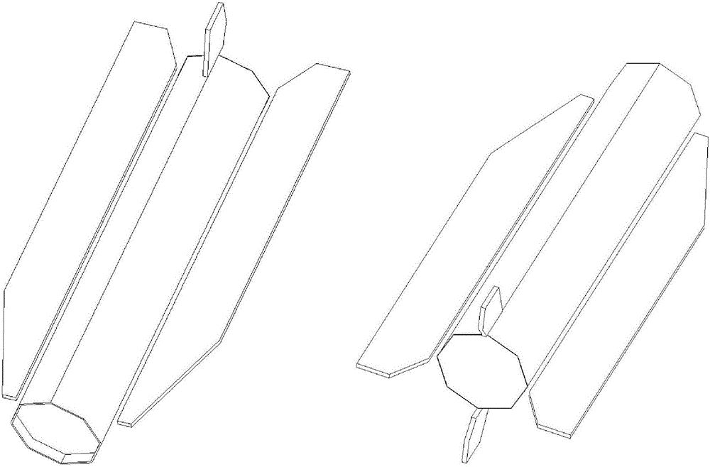 Method for rapidly predicting aerodynamic characteristics of low-orbit spacecraft having complex shape