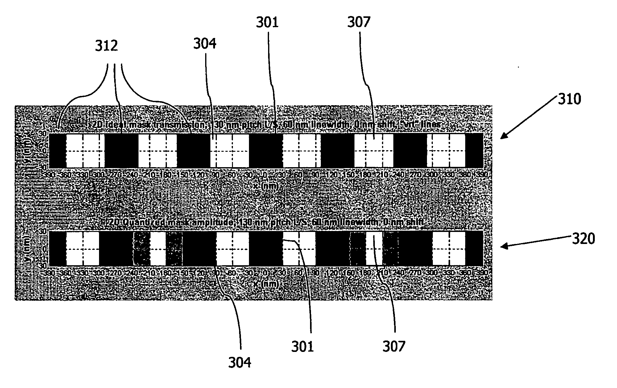 Method and system for constrained pixel graytones interpolation for pattern rasterization