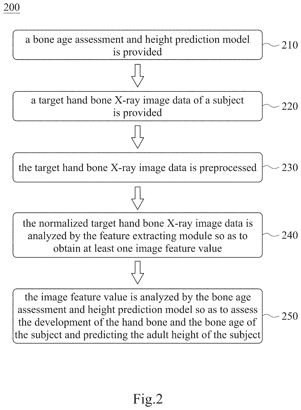 Bone Age Assessment And Height Prediction Model, System Thereof And Prediction Method Thereof