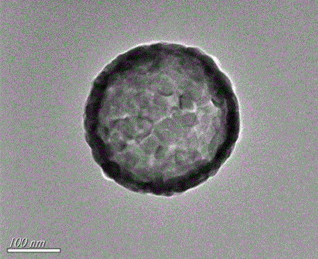 Method for producing nanometer structure cobalt tetroxide sub-micron hollow balls