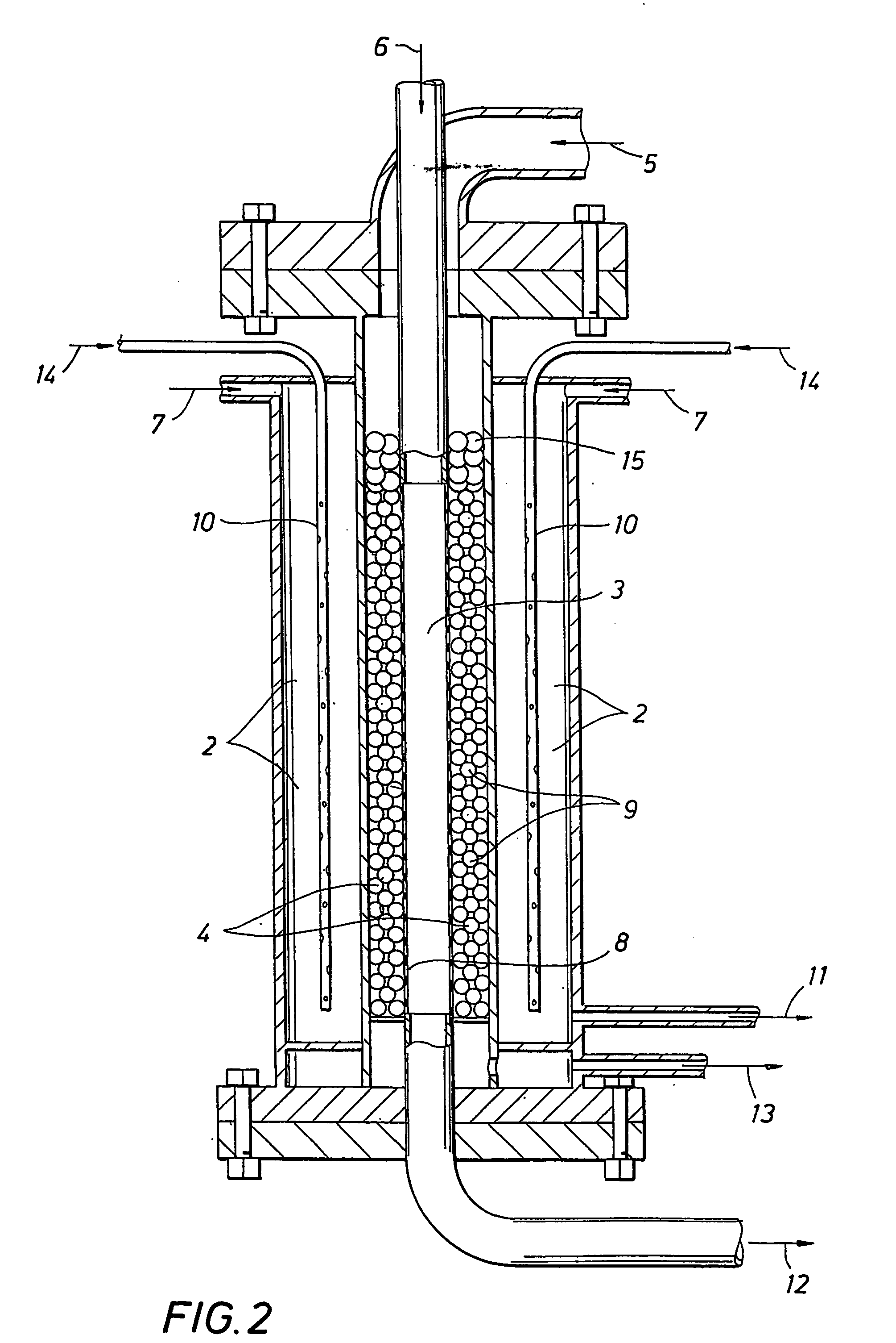 Apparatus and process for production of high purity hydrogen