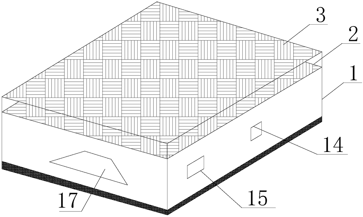 Novel automatic adjusting sunshade net device