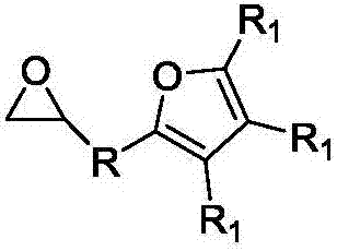 Functionalized/thermally reversible crosslinked epichlorohydrin rubber and preparation method thereof