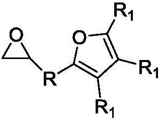 Functionalized/thermally reversible crosslinked epichlorohydrin rubber and preparation method thereof