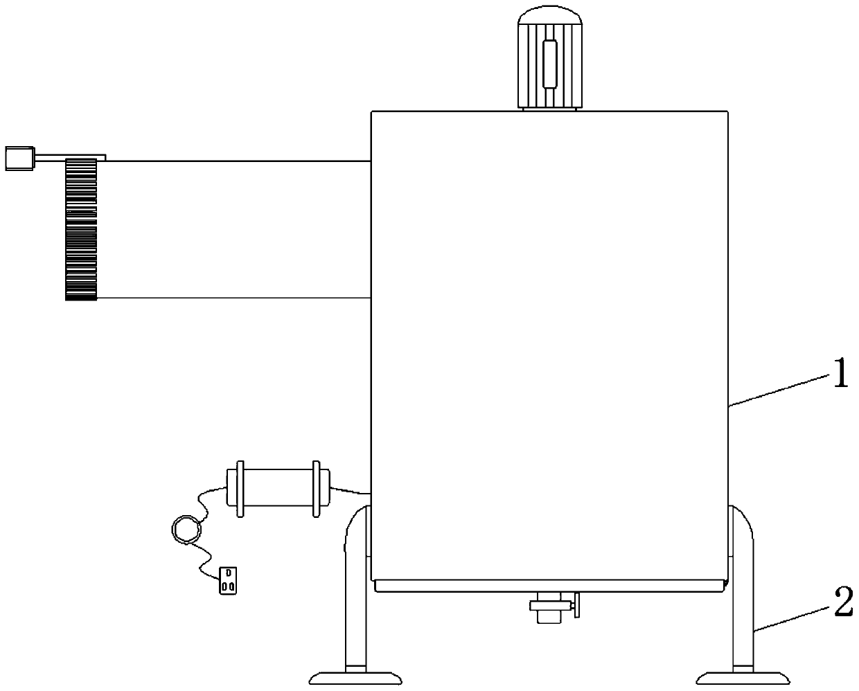 Water magnetization energy storage system for water thermal storage