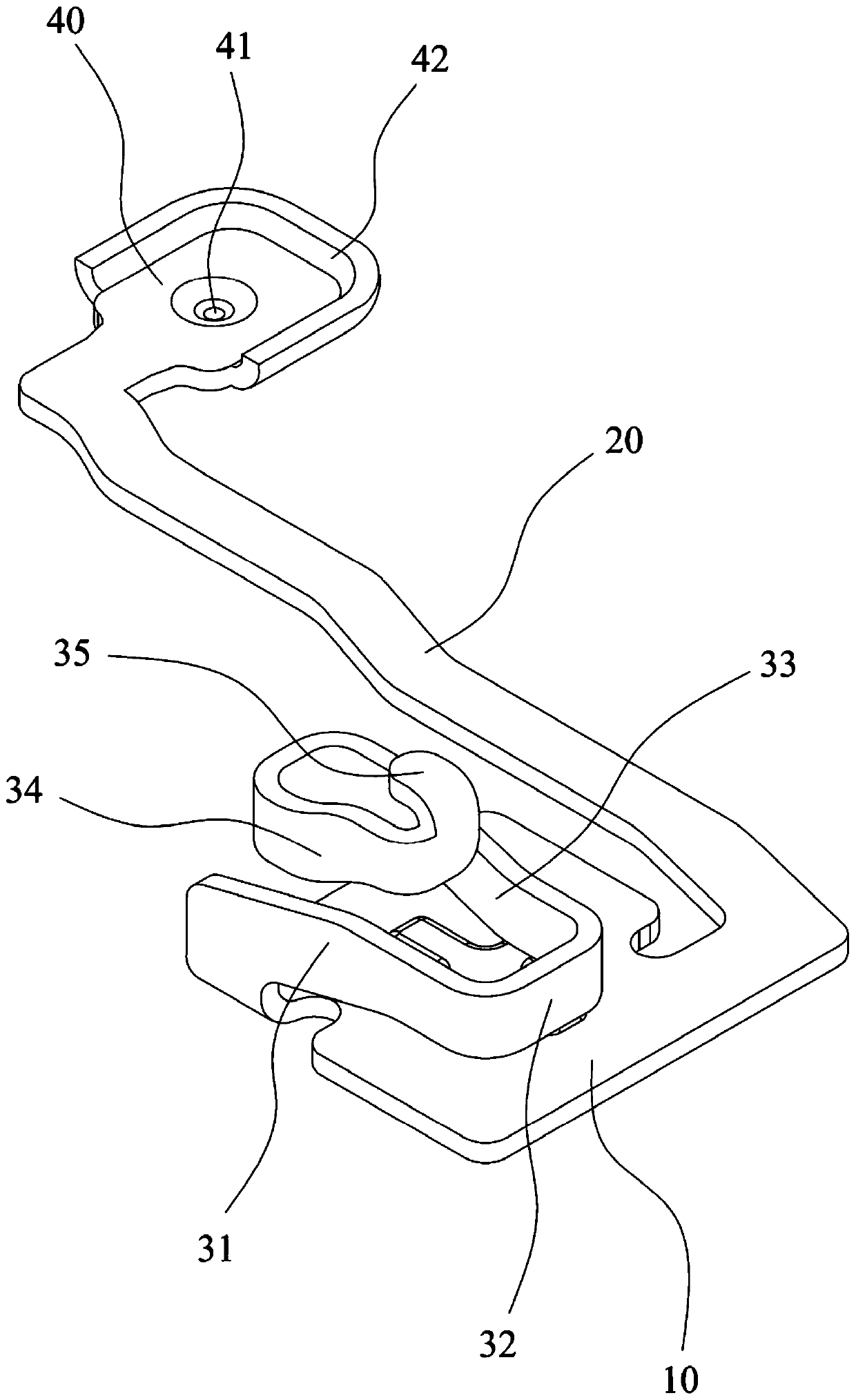 Electrical connection elastic sheet, connector and electronic equipment