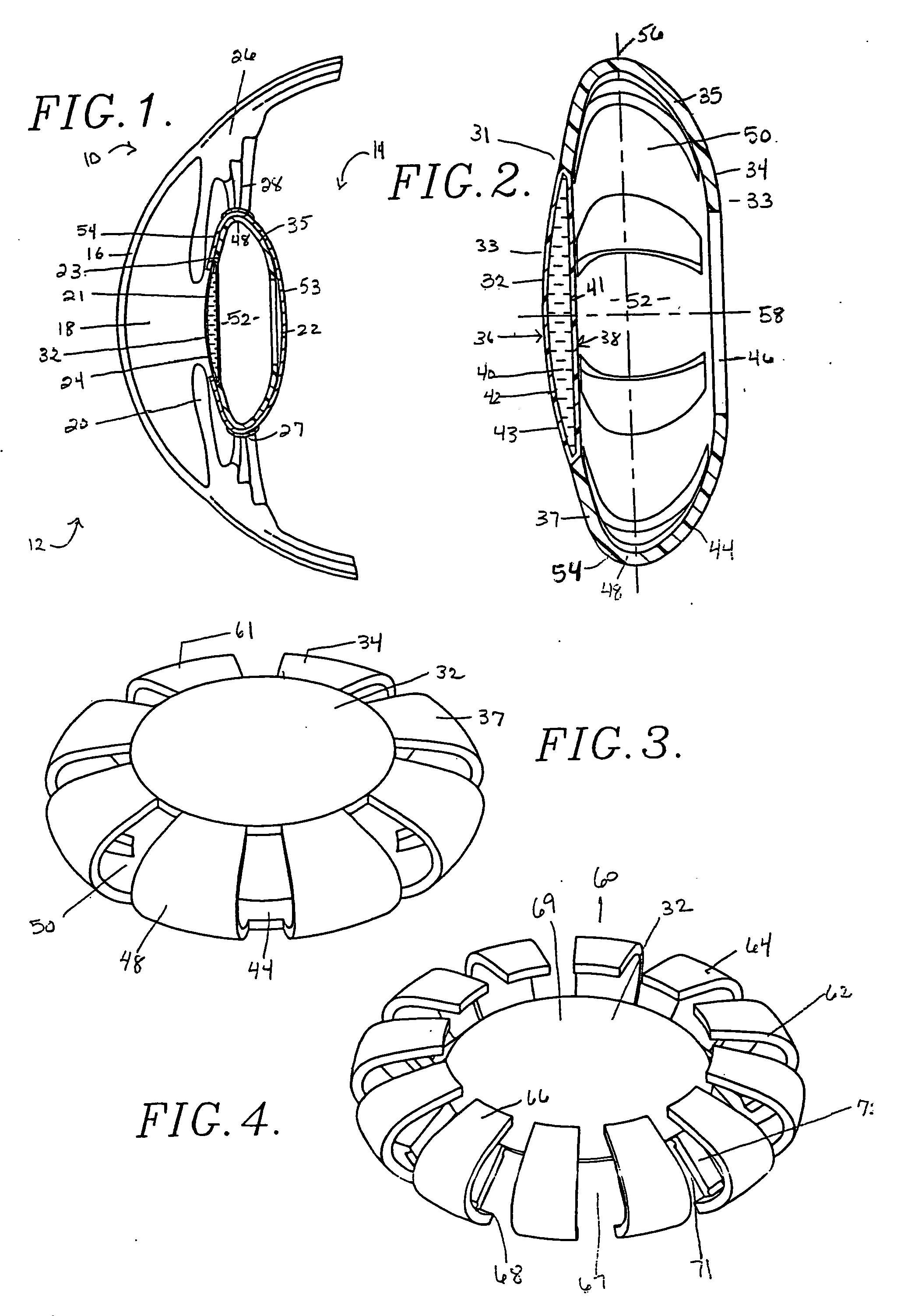 Capsular intraocular lens implant having a refractive liquid therein