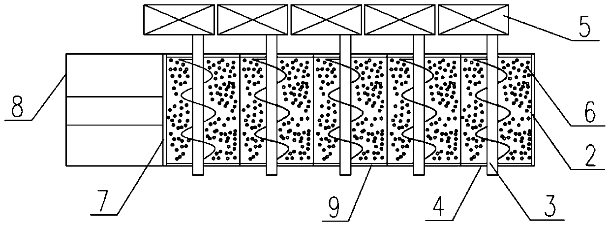 A particle shaping method and particle shaping machine for cement particles