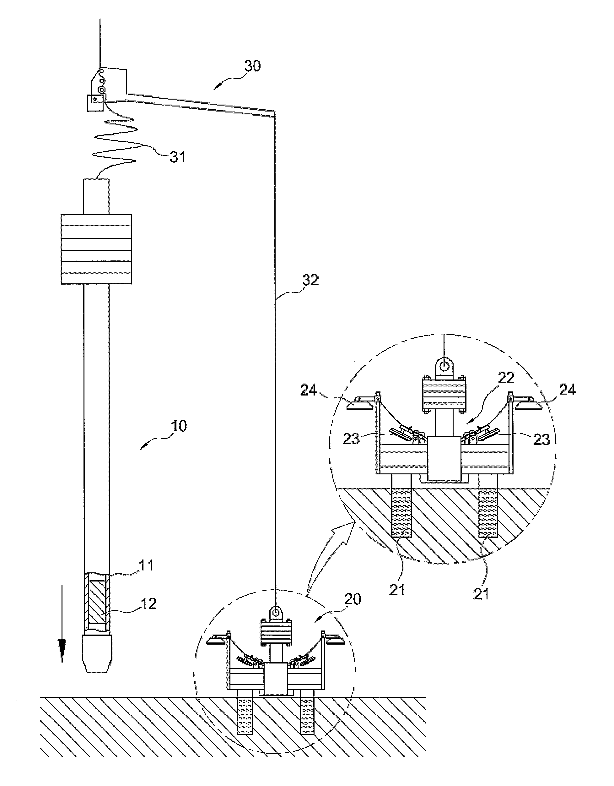 Apparatus for Collecting Marine Deposits