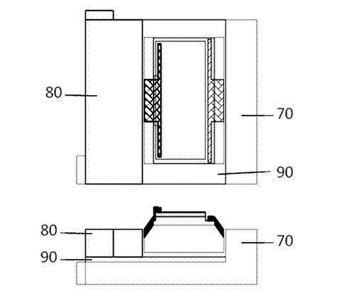 Light emitting diode chip without wire bonding and preparation method thereof