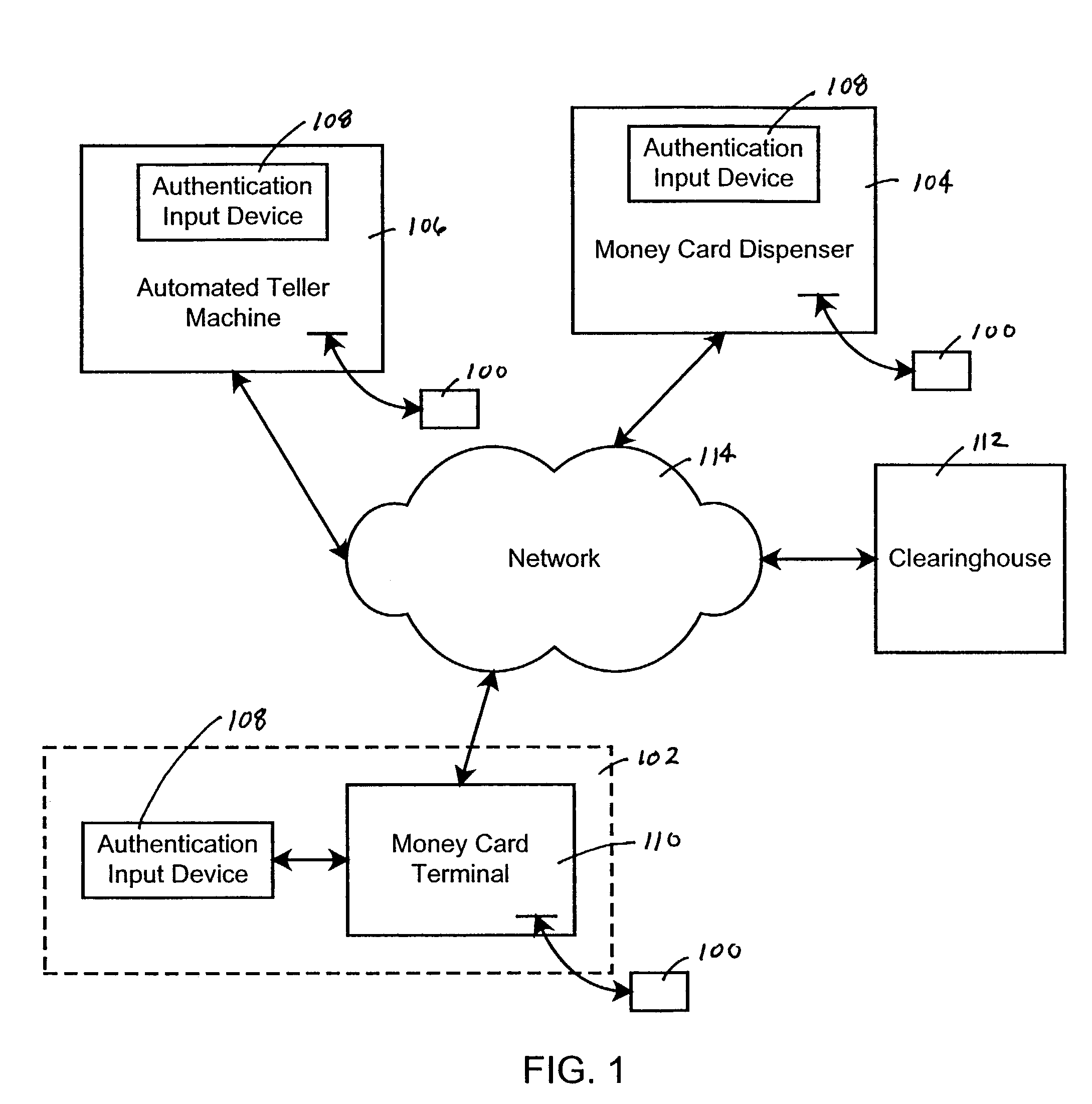 Money card system, method and apparatus