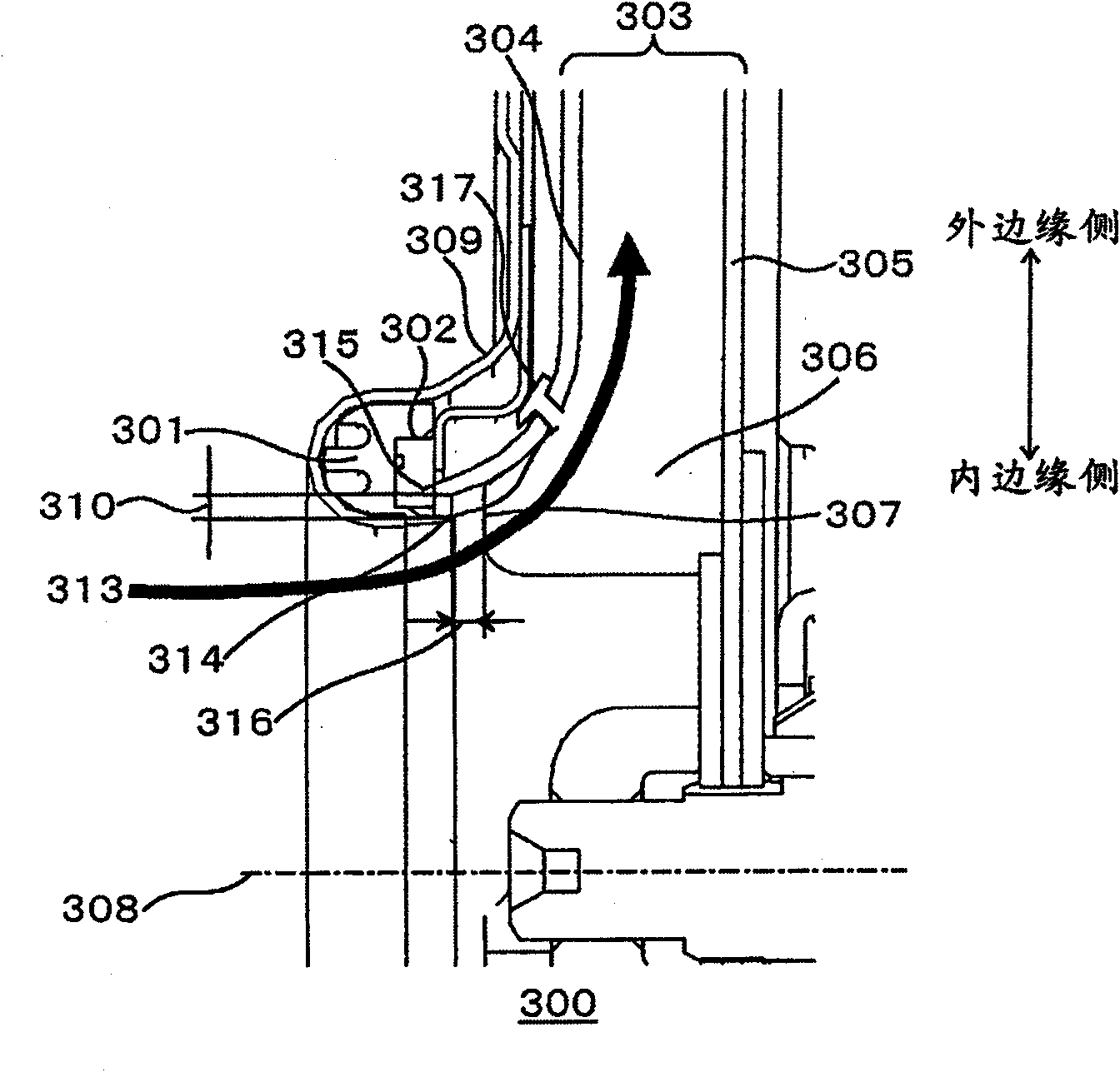 Electric pressure fan and electric dust collector having the same