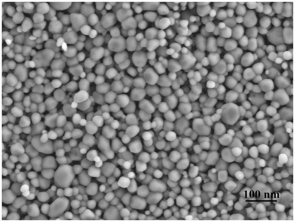 Method and device for preparing spherical VO2 nano powder by ultrasonic atomization method