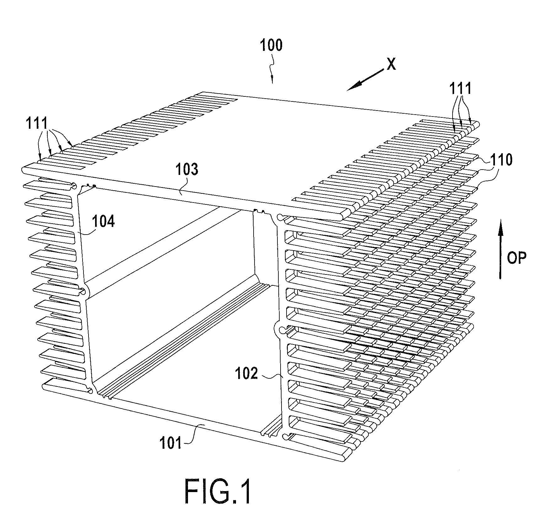 Multi-position housing made of metal extruded section member for manufacturing a waterproof power electronic device
