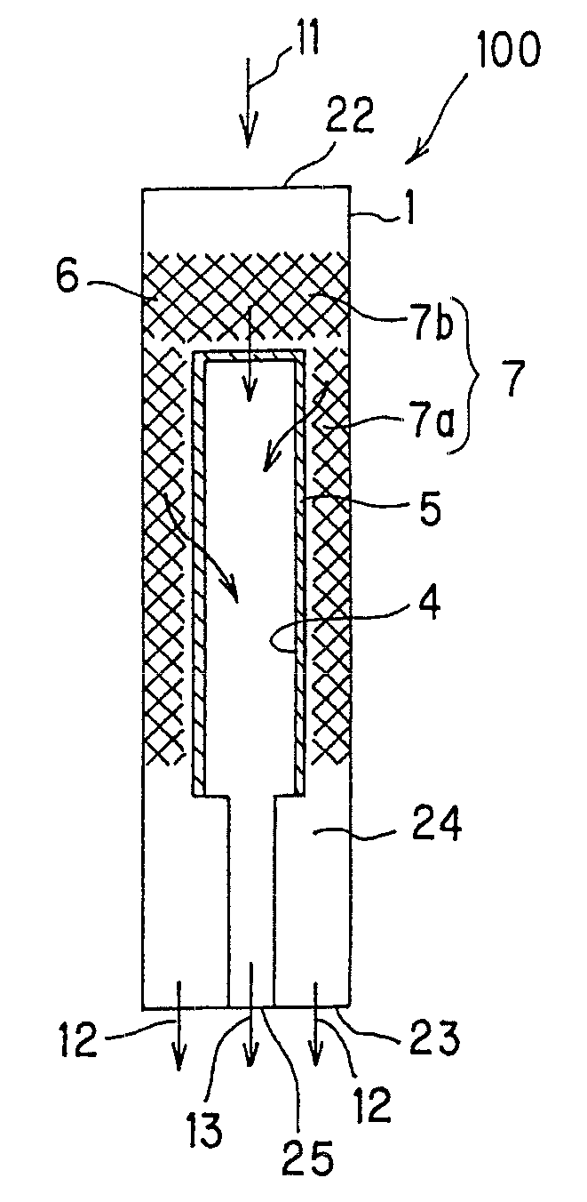 Reactor of selective-permeation membrane type