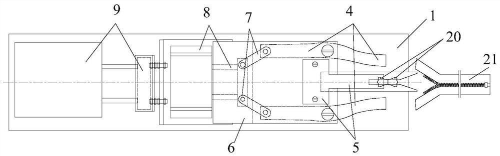 Mounting device for back-to-back double zipper pullers