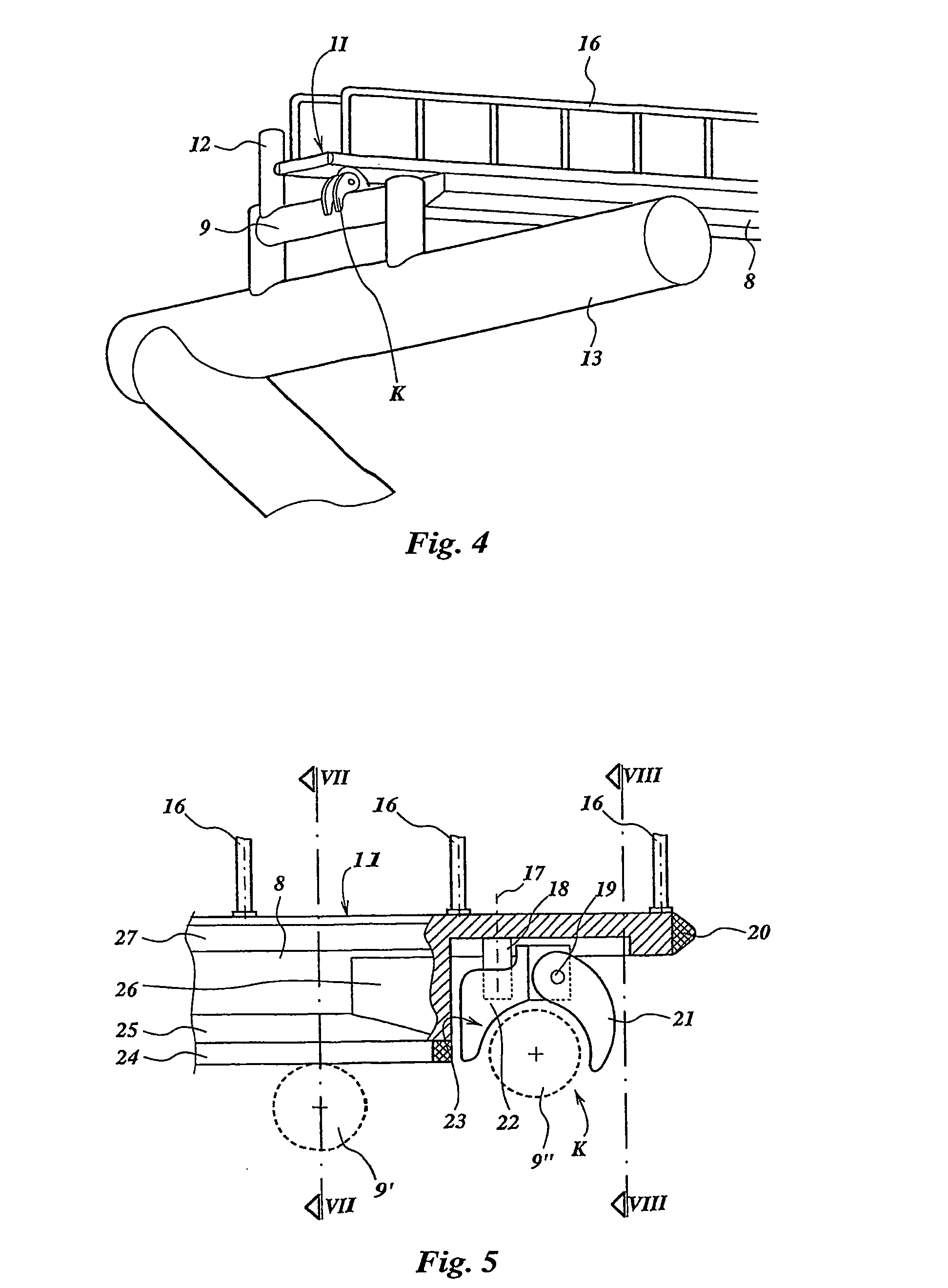 Device and Method for Coupling a Vessel to a Stationary Object