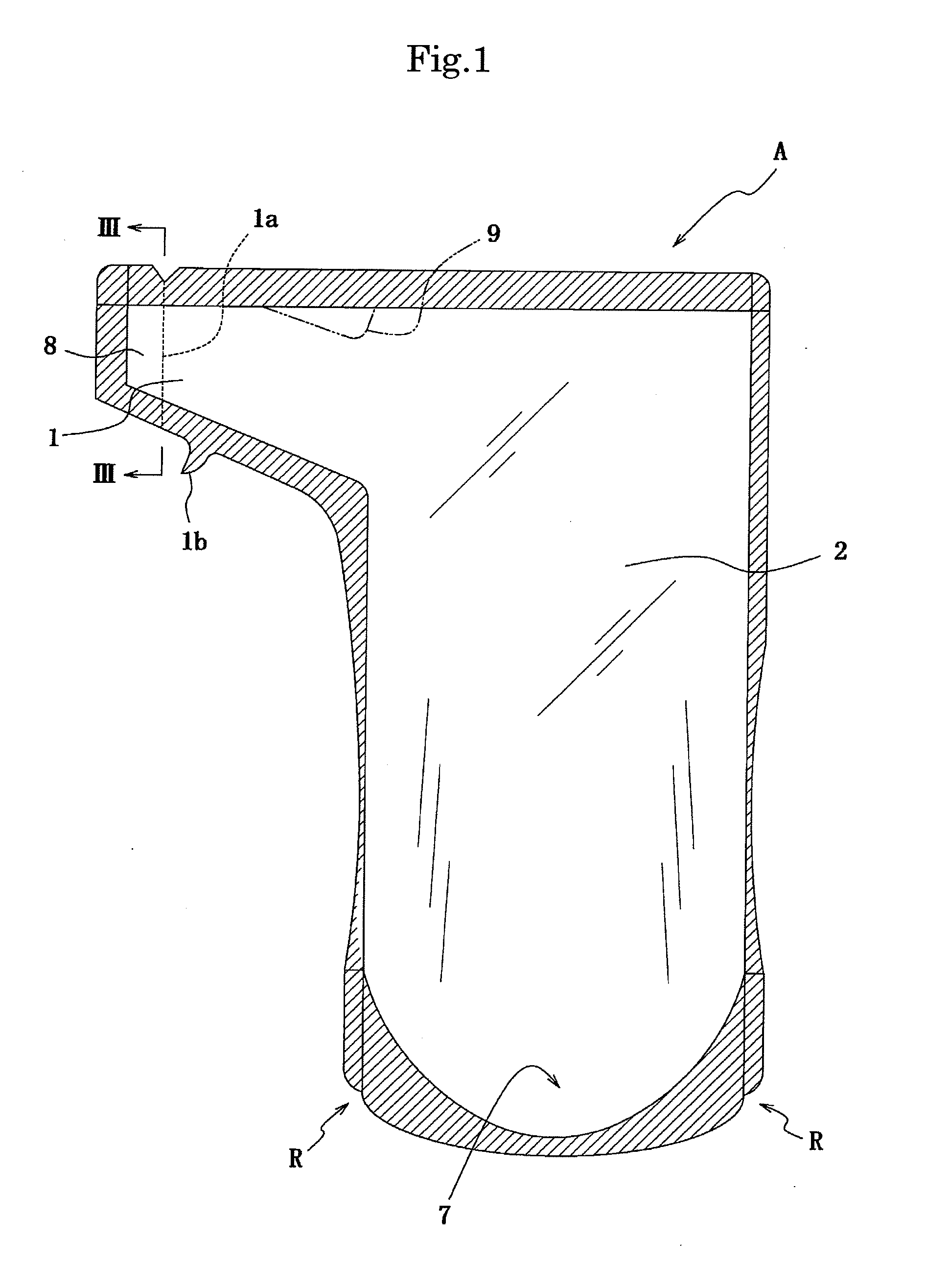 Self-standing liquid package bag with a flat film valve