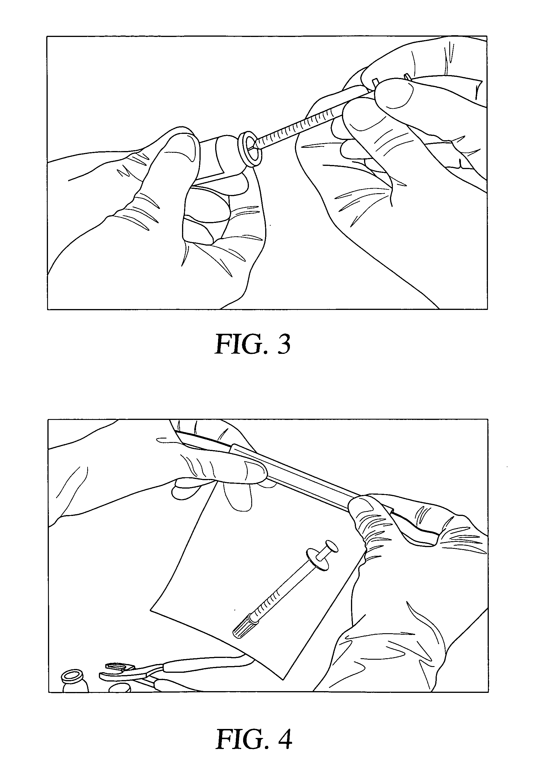 Method of preparing multiple doses of a pharmaceutical solution from a single-dose