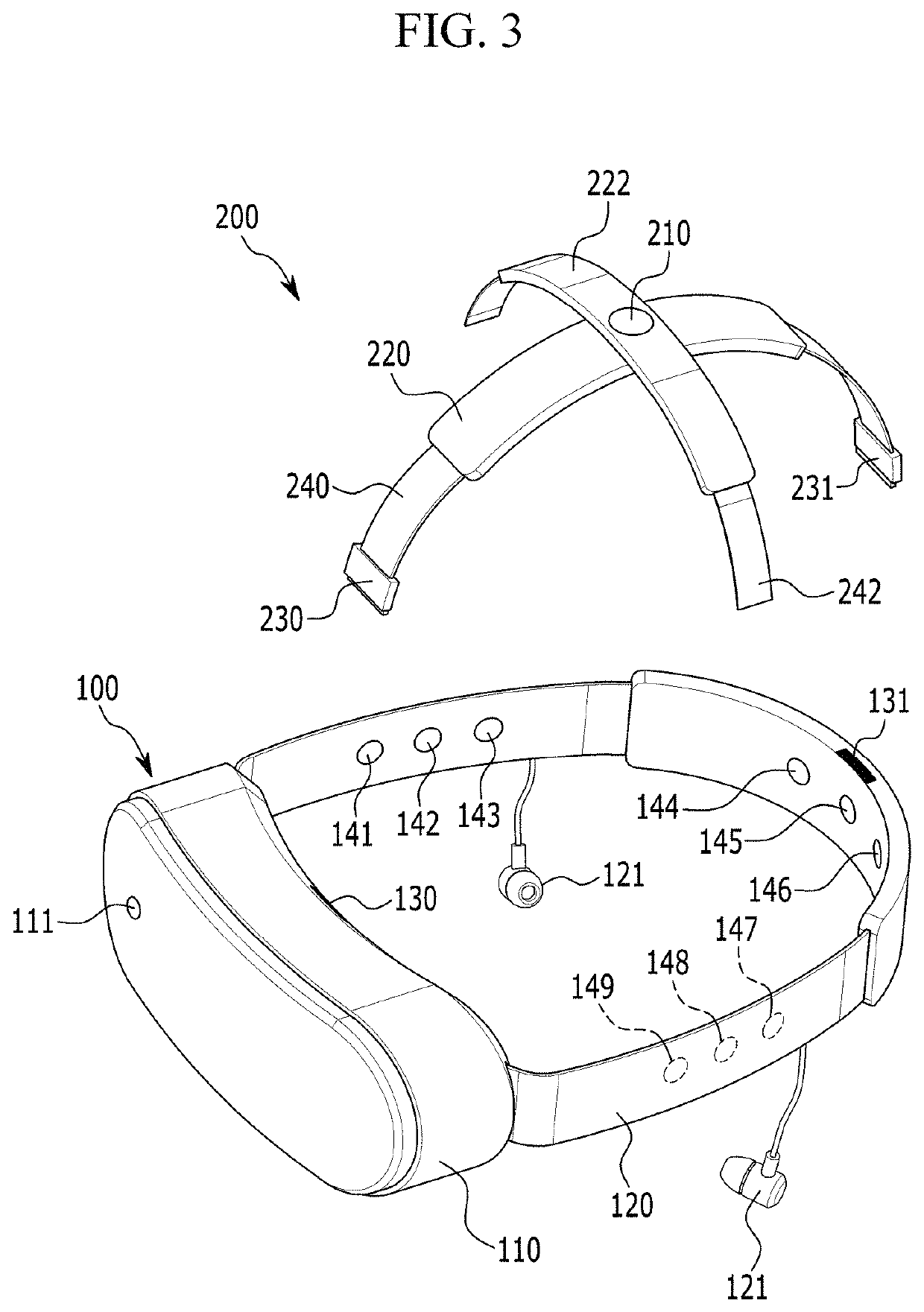 Method of recognizing user intention by estimating brain signals, and brain-computer interface apparatus based on head mounted display implementing the method