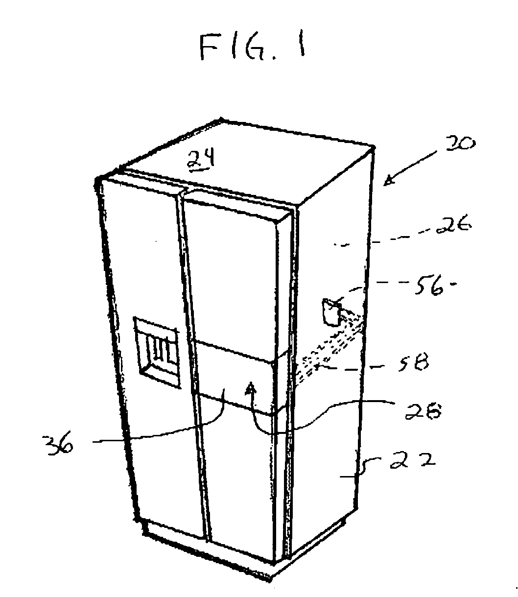 Electrical accessory charging compartment for a cabinet and retrofit components therefor