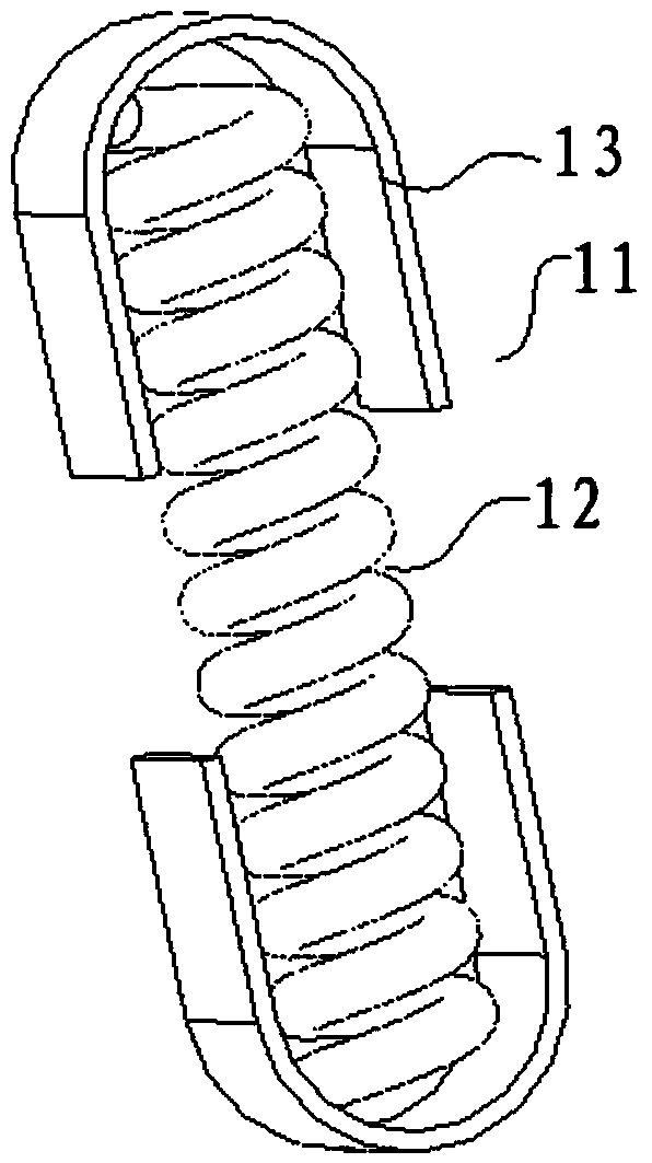 Split type cylinder body