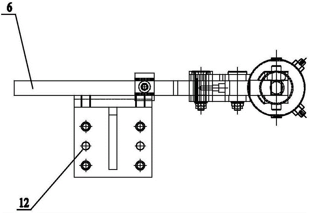 Self-locking clamping mechanism of clamp