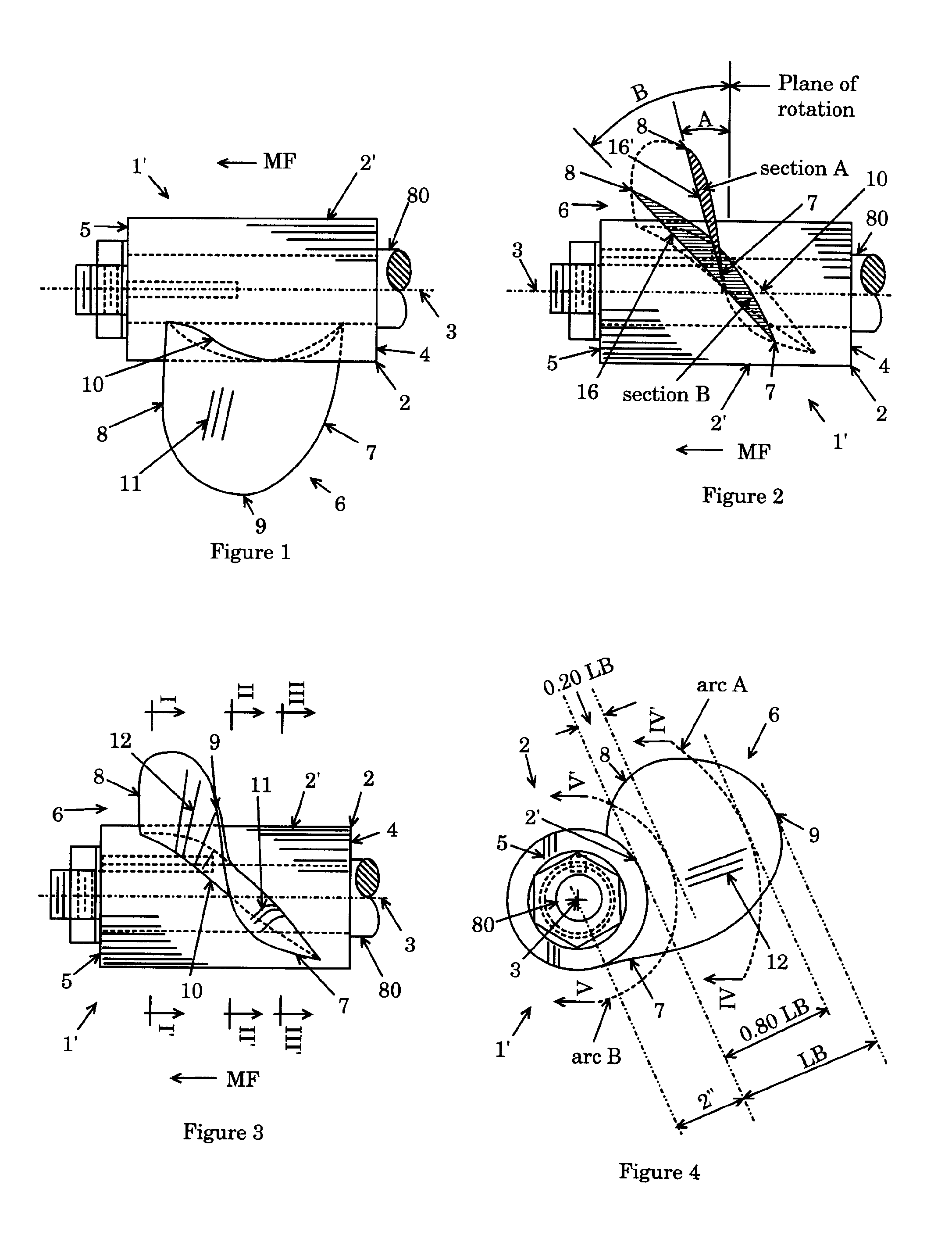 Blade Orientation of an Impeller or Propeller