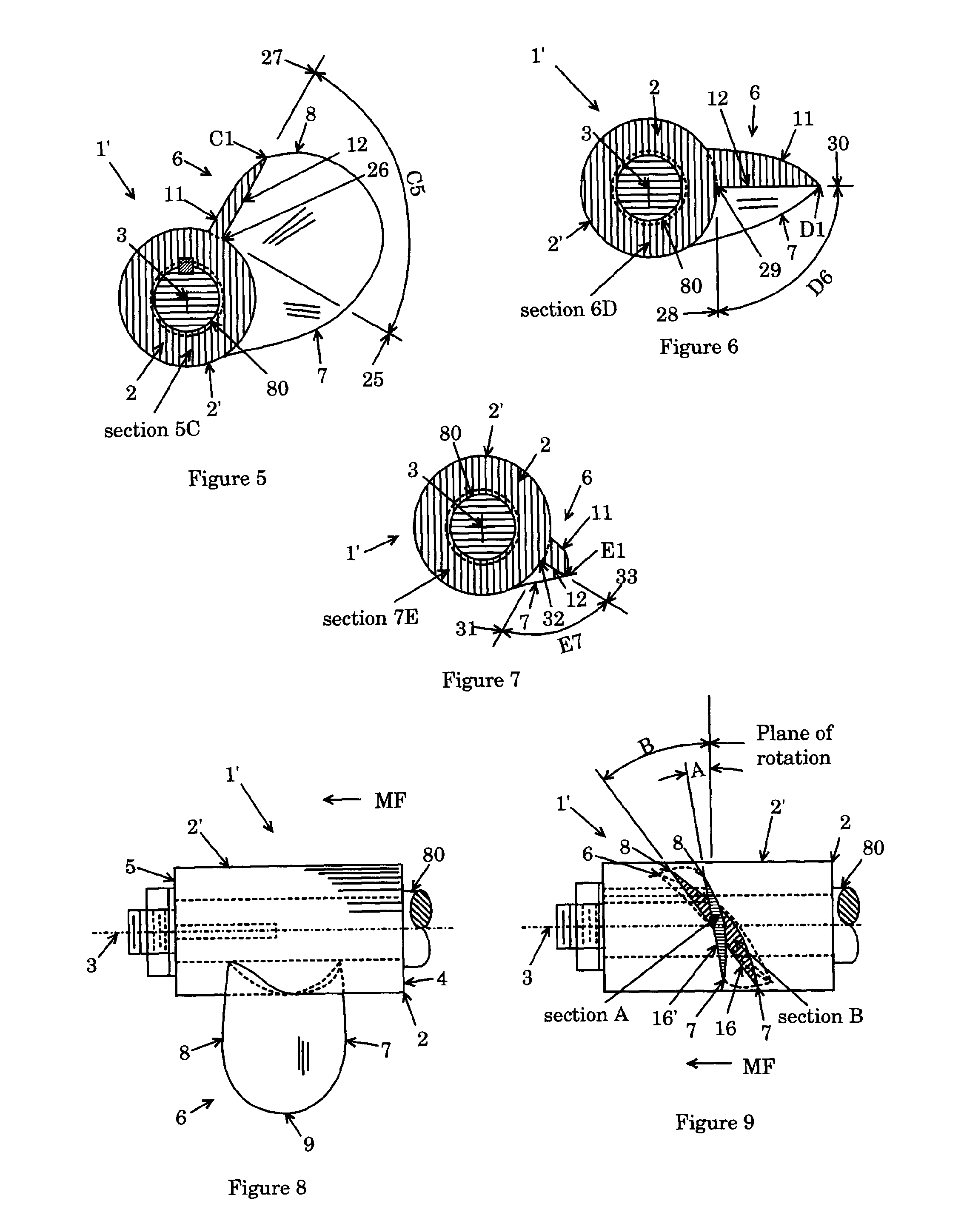 Blade Orientation of an Impeller or Propeller