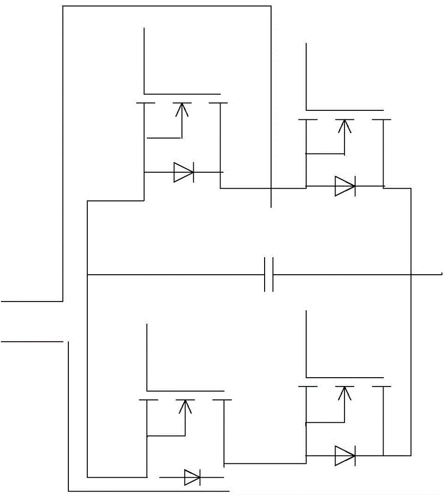 Balance compensation device of low-voltage power grid