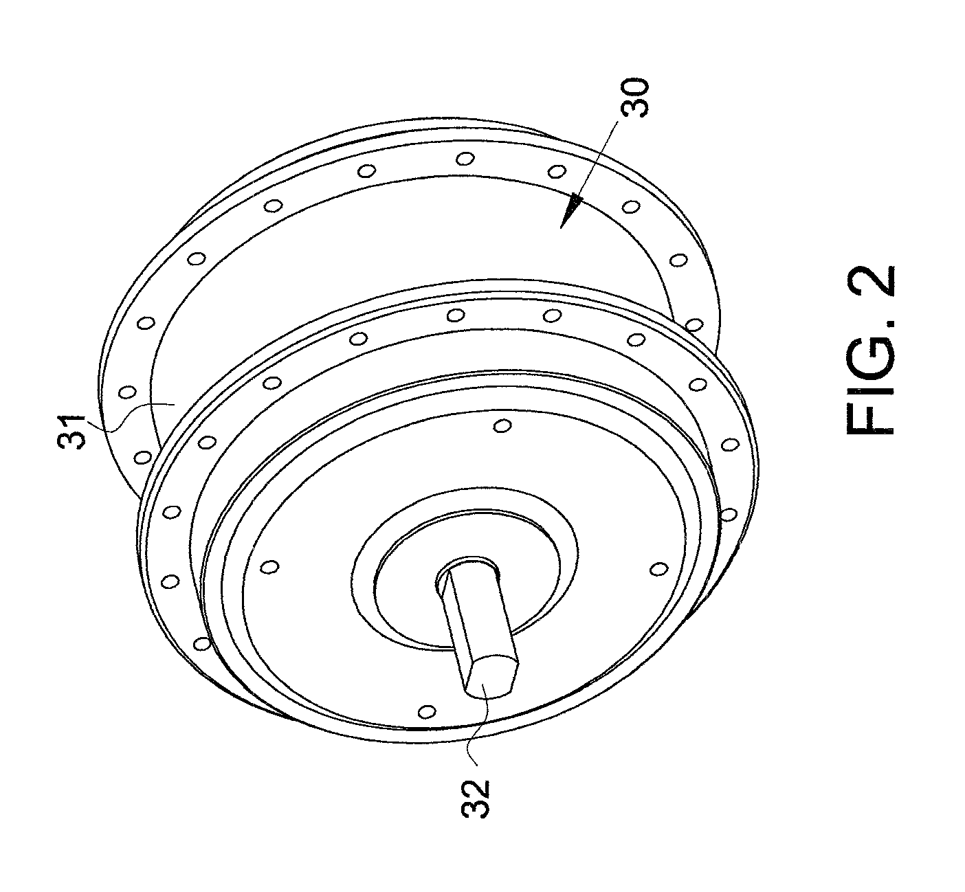 Hub motor for electric vehicles