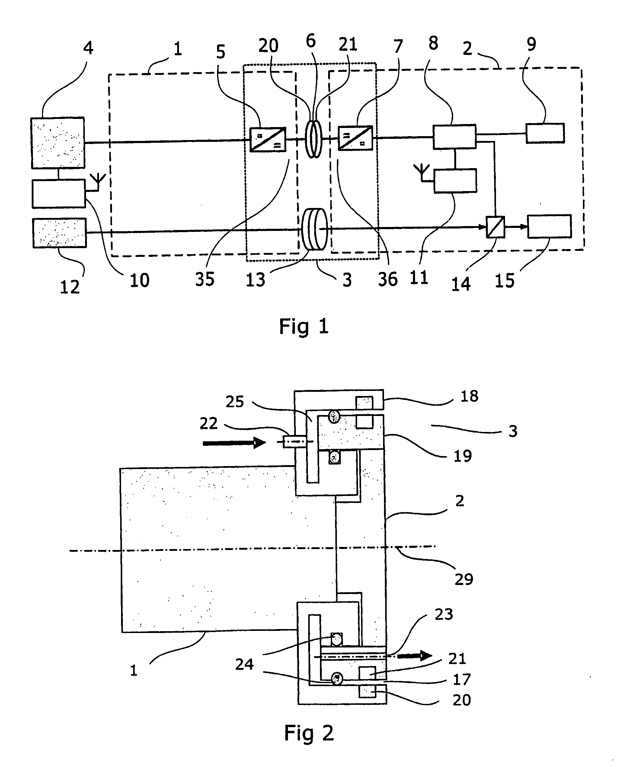 Transmission Of Power Supply For Robot Applications Between A First Member And A Second Member Arranged Rotatable Relative To One Another