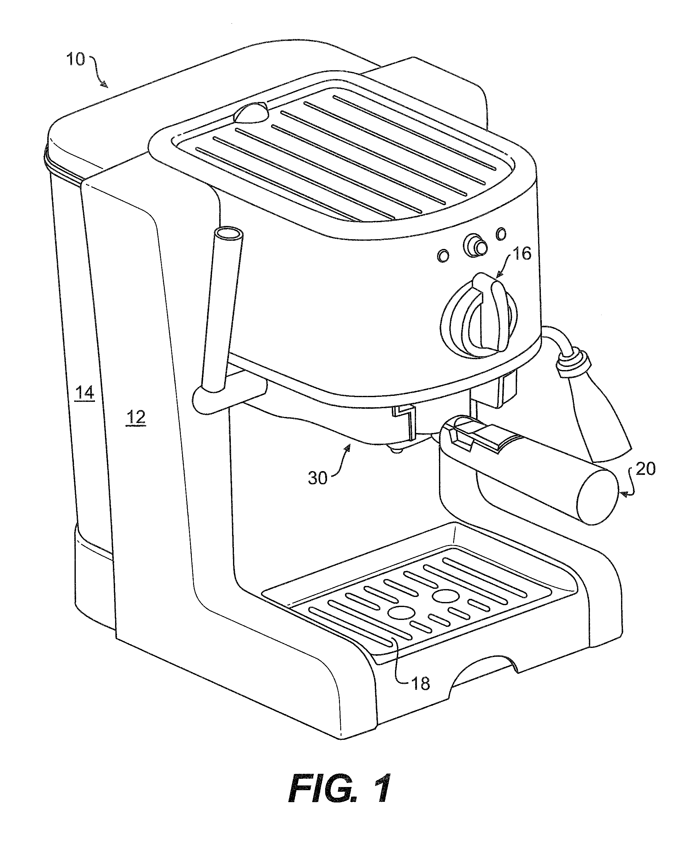 Beverage brewing apparatus with a filter carrier receiver