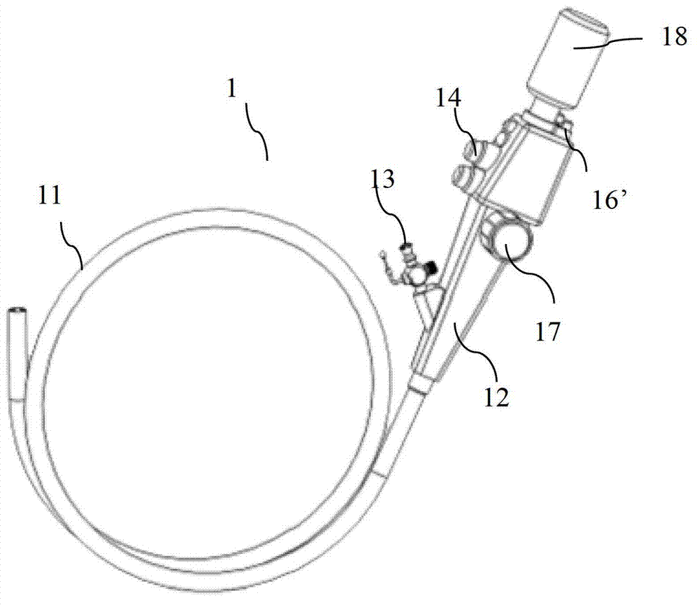 Wireless colonoscope system