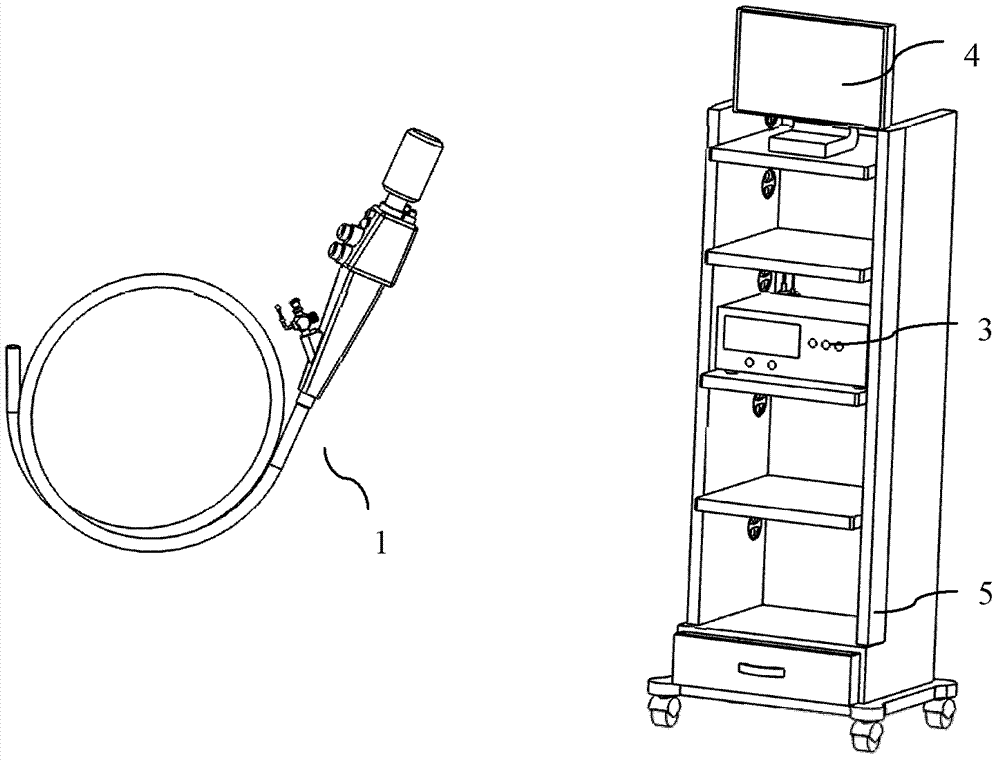 Wireless colonoscope system